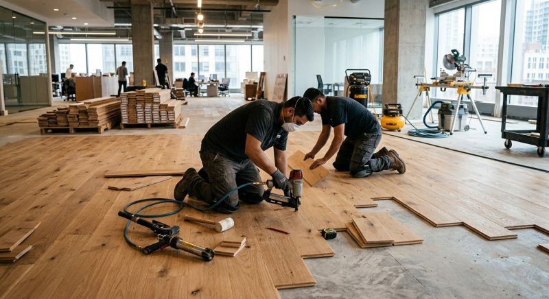 Commercial Hardwood Service in Edmonds, WA