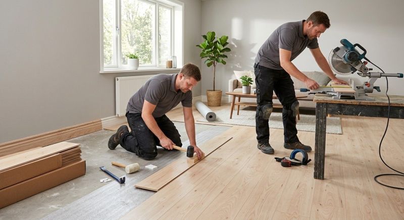 Laminate Floor Installation in Fall City, WA