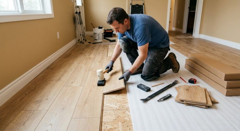 Laminate Floor Installation in Poulsbo, WA