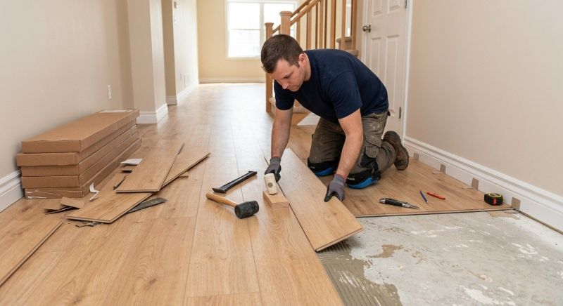 Laminate Floor Replacement in Bellevue, WA