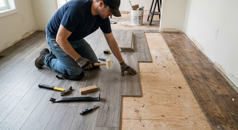 Laminate Floor Replacement in Lynnwood, WA