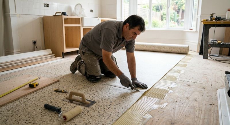 Linoleum Floor Installation in Everett, WA