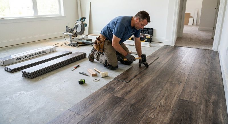 Linoleum Floor Installation in Freeland, WA