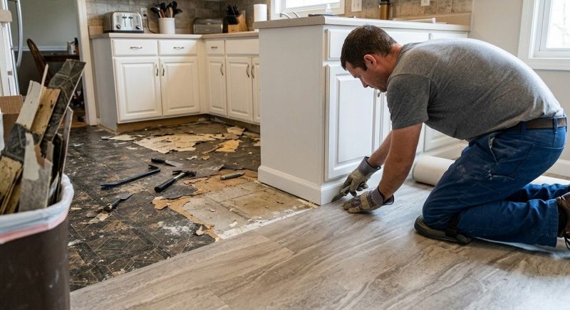 Linoleum Floor Installation in Port Ludlow, WA