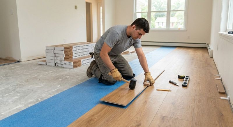 Lvt Flooring Installation in Kenmore, WA
