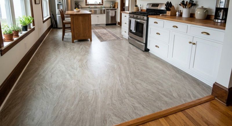Sheet Linoleum Installation in Langley, WA