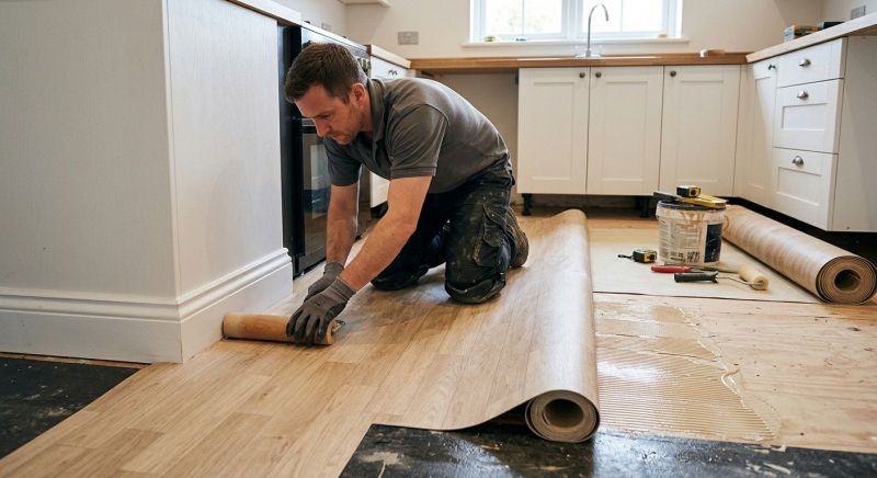 Sheet Linoleum Installation in Sultan, WA