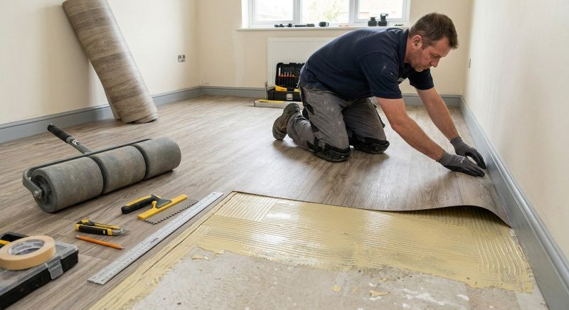 Sheet Vinyl Installation in Monroe, WA