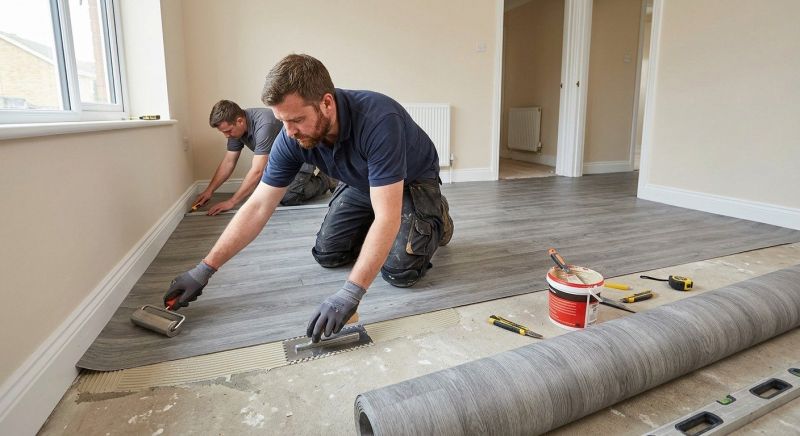 Sheet Vinyl Installation in Port Gamble, WA