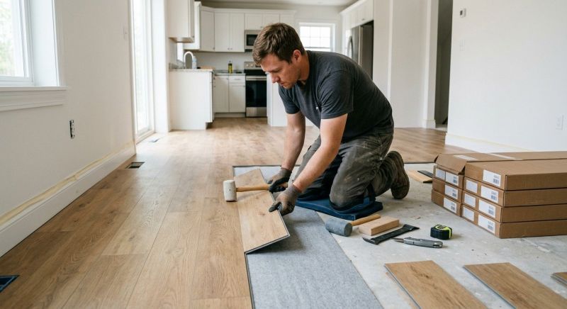 Vinyl Flooring Installation in Mercer Island, WA
