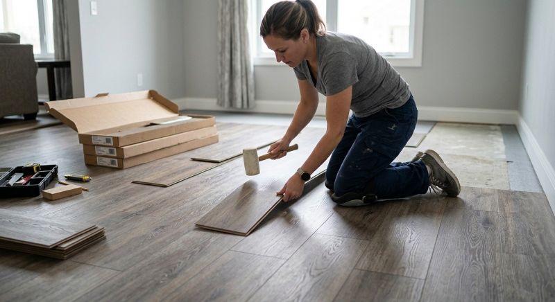 Vinyl Plank Floor Installation in Bothell, WA